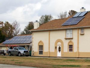 Solar panels and solar water heater