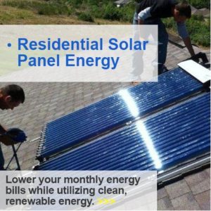 Residential Solar Panel Energy Slide