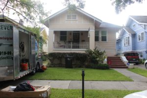 Robin's older New Orleans home sealed up with spray foam