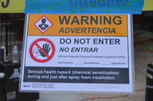 PPE and cautionary signage ensure safe sites.