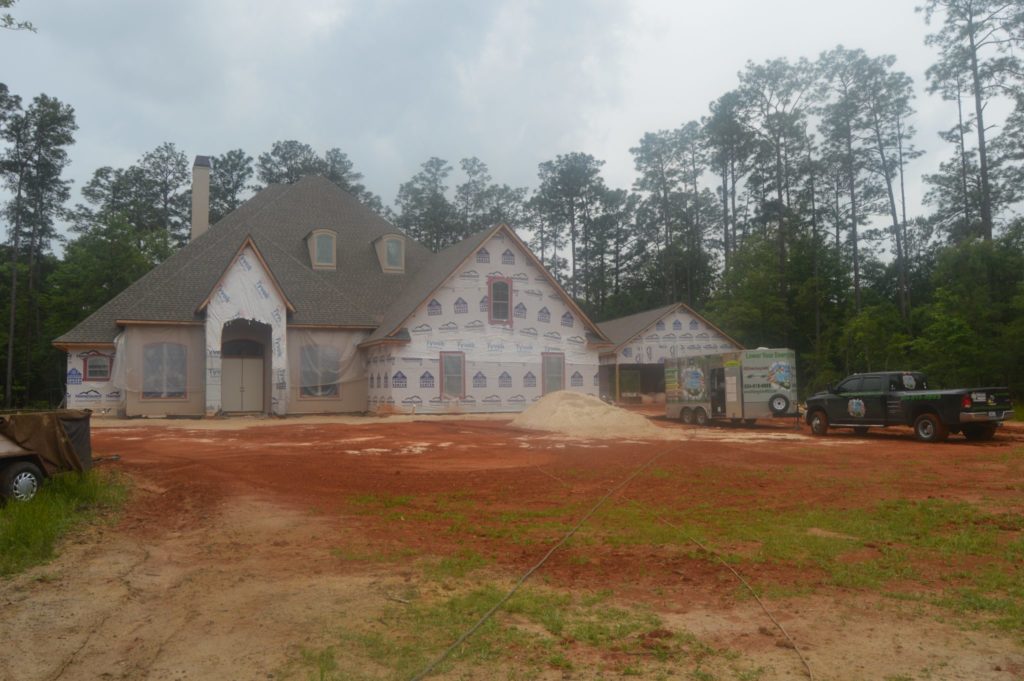 spray foam new orleans sunlight contractors Spray foam insulation in a new construction