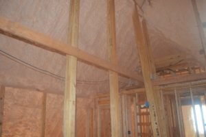 spray foam new orleans sunlight contractors Spray foam insulation in a new construction 1 