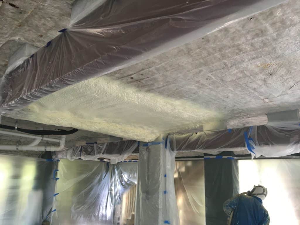 Subfloor Insulation Closed Cell Spray Foam