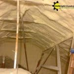 Energy efficient attic insulation