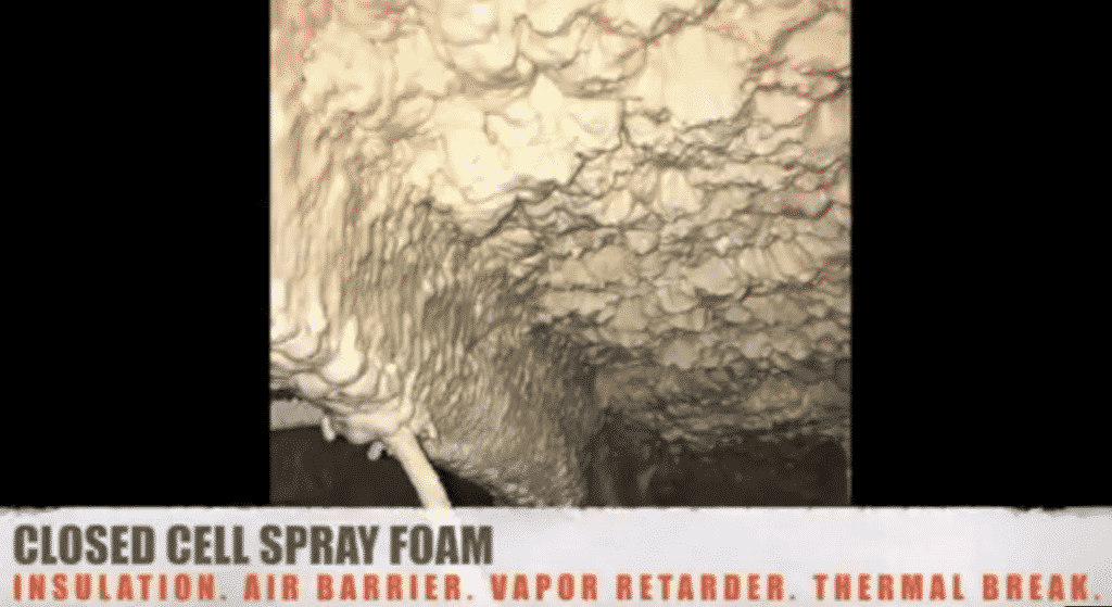 Spray Foam insulation by Sunlight Contractors closed cell new orleans slidell and baton rouge
