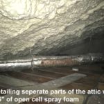 Spray Foam Insulations Stops Attic Condensation