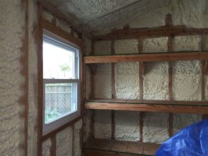 Open Cell Spray Foam Walls 5