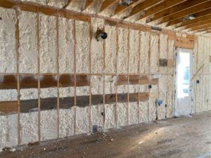 Open Cell Spray Foam Walls 9