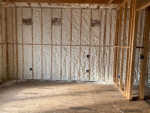 Open Cell Spray Foam Walls 11