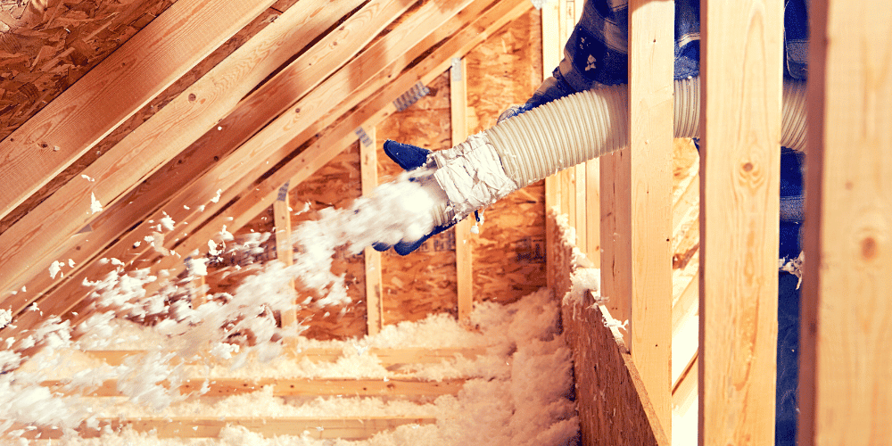 spray foam attic
